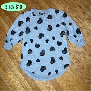 Love + Lace Tunic with Hearts 🖤🖤